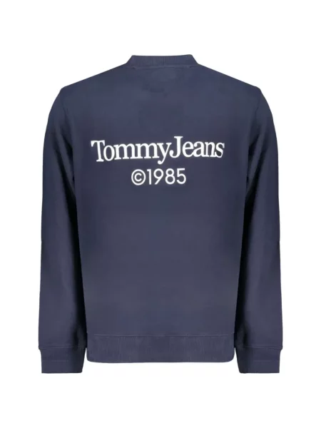 Hanorac Tommy Jeans cu broderie albastru