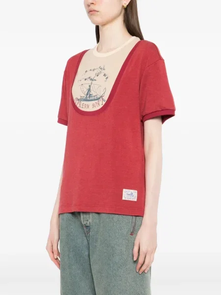 Koszulka Garçon By Garçon czerwona