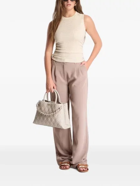 Pantaloni Guess maro
