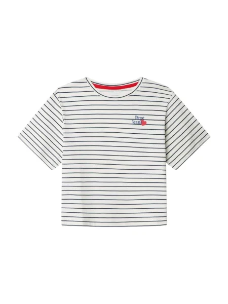 Tricou copii Pepe Jeans alb