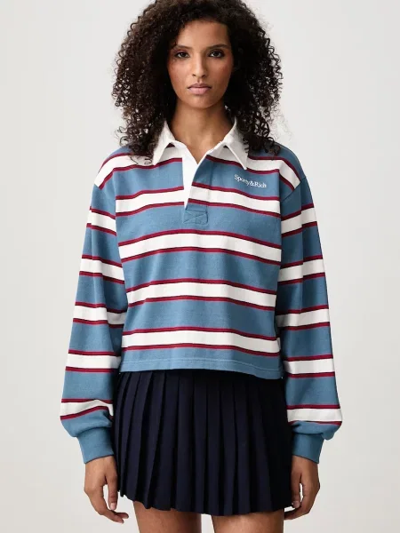Sporty & Rich Serif Logo bluza