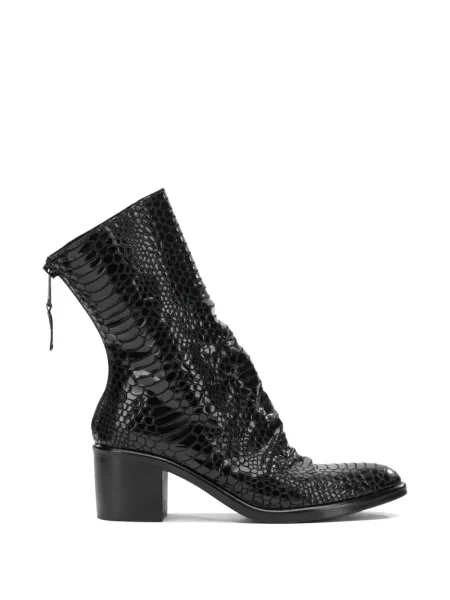 Botine Strategia Shoes din piele negru