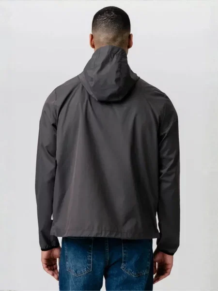 TEESHOPPEN Geacă de primăvară-toamnă Shell Jacket închis gri