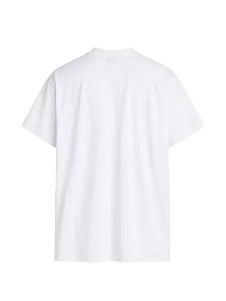 Tricou Balenciaga cu imagine alb