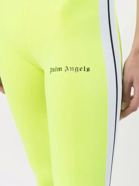 Ριγέ κολάν Palm Angels κίτρινο