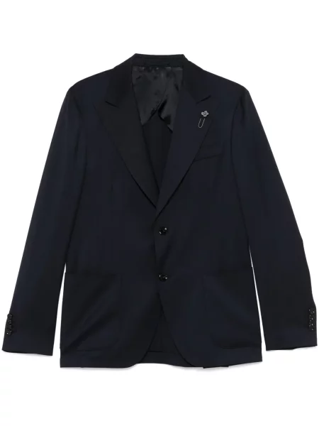 Sacou Lardini de lână albastru