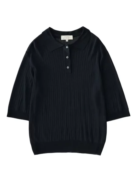 Pulover Studio Nicholson tricotate albastru