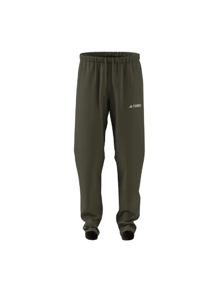 ADIDAS TERREX Outdoorové kalhoty Essentials / bílá khaki