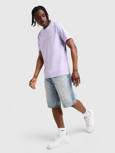 Nike T-Shirt Sportswear Club fioletowa