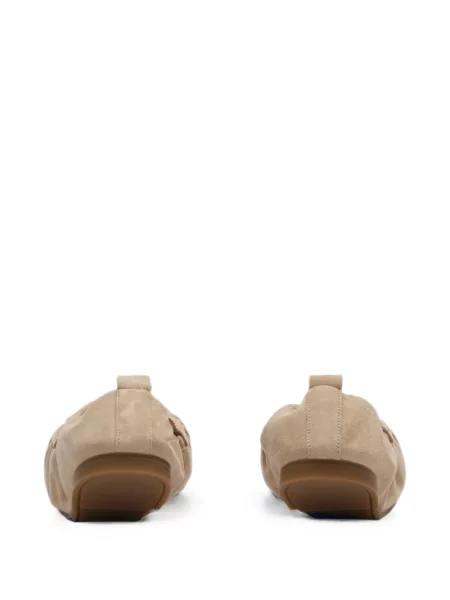 Pantofi loafer Burberry din piele de căprioară