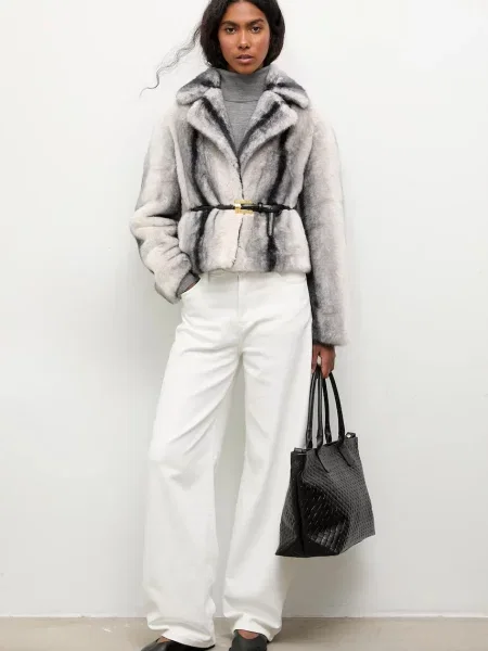 Answear.LAB kurtka przejściowa szary