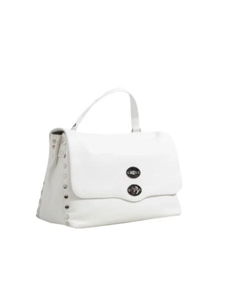 Mała torebka skórzana Zanellato beżowa