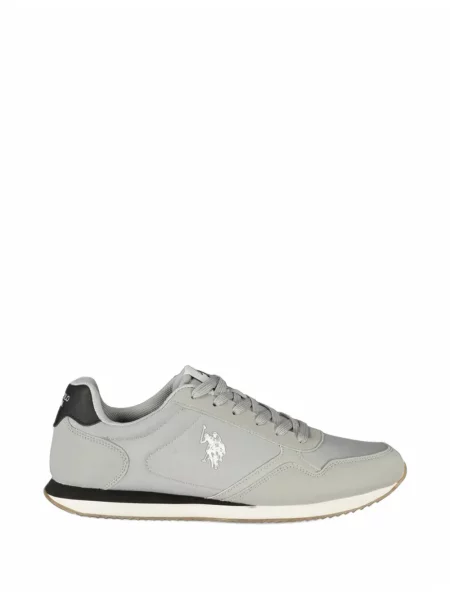 Sneakerși U.s. Polo Assn. cu broderie gri