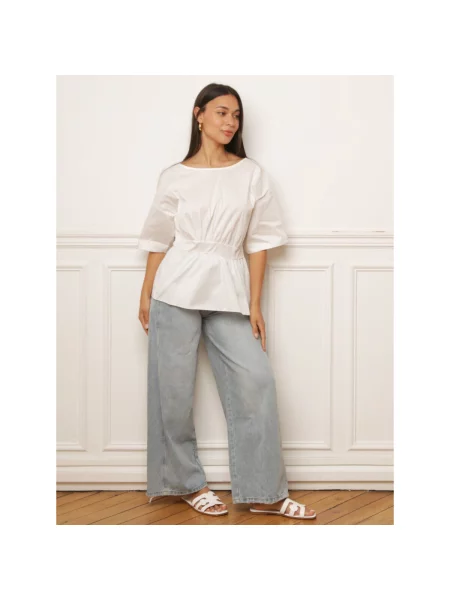 Bluză La Modeuse alb
