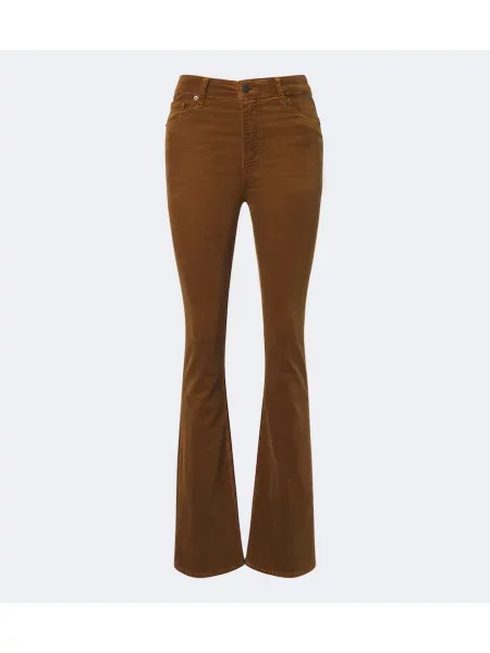 Pantaloni Frame de catifea cord maro