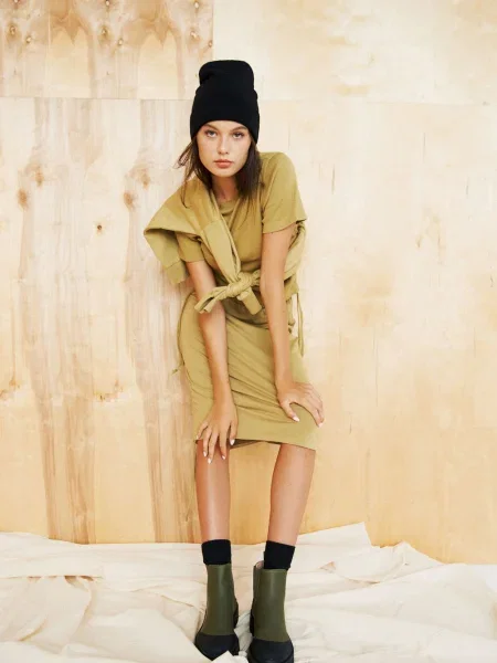 Fustă midi Marisse negru