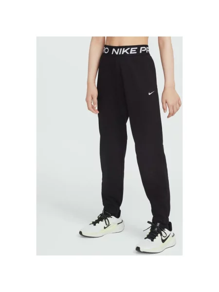 Długie spodnie dziewczęce Nike Pro Fleece dri-fit XS czarny