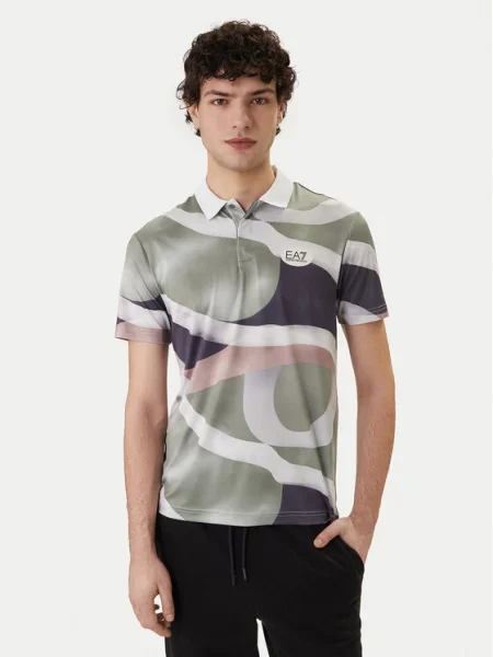 Emporio Armani Tricou polo verde