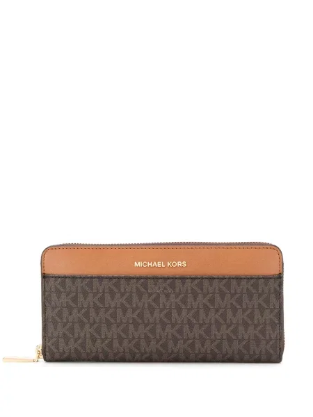 Portofel Michael Michael Kors cu imagine maro