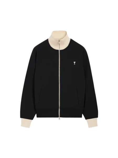 Bluza rozpinana Ami Paris czarna