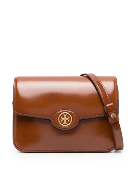Geanta crossbody Tory Burch maro