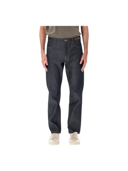 Jeansy straight leg Lanvin niebieskie