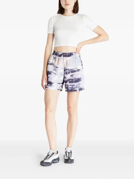 Pantaloni scurți cargo Nike cu imagine plasă maro