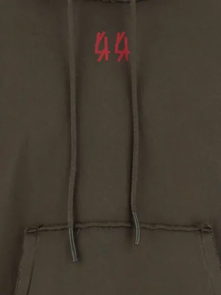 Kapucnis melegítő felső 44 Label Group nyomtatás zöld