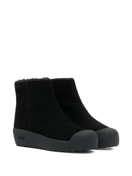 Botine Bally din piele de căprioară negru