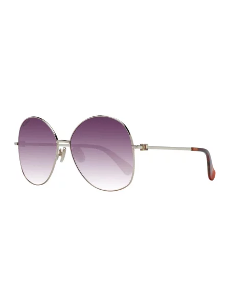 Okulary przeciwsłoneczne Max Mara żółte