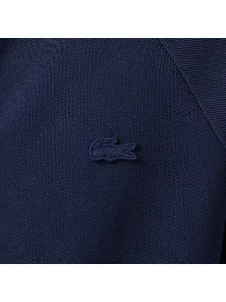 Lacoste Bluza Z Zamkiem Regular Fit granatowa