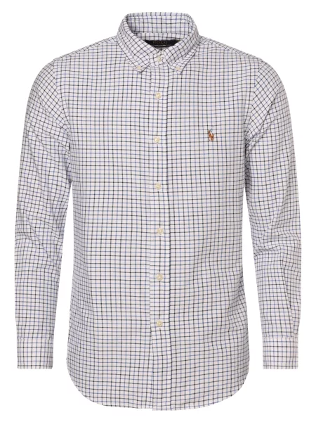 Polo Ralph Lauren Košulja plava / crna bijela