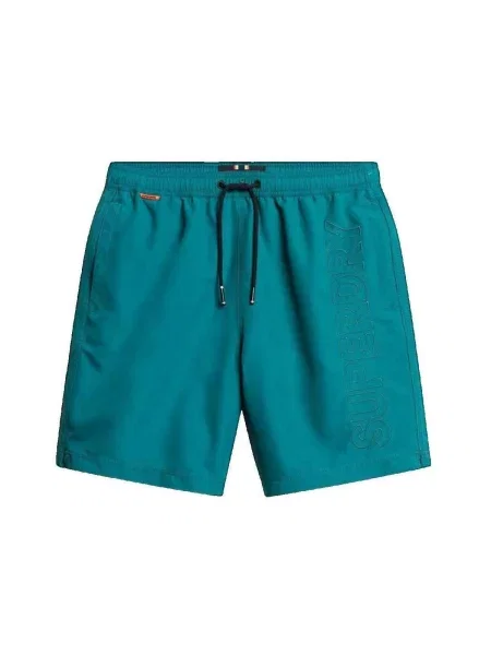 Scurt pantaloni Superdry verde