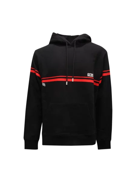 Bluza z kapturem Gcds z logo czarna