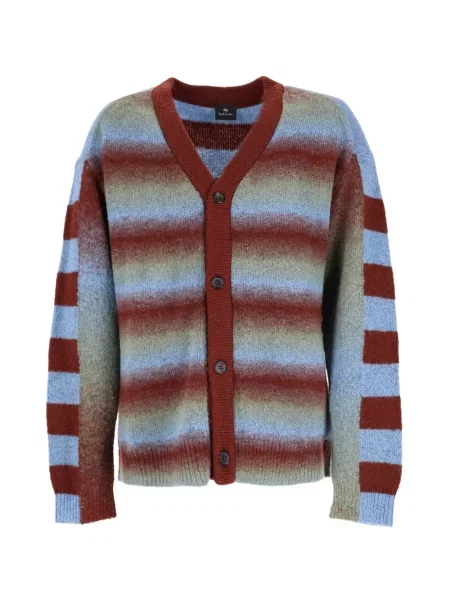 Cardigan Ps Paul Smith cu gradient maro
