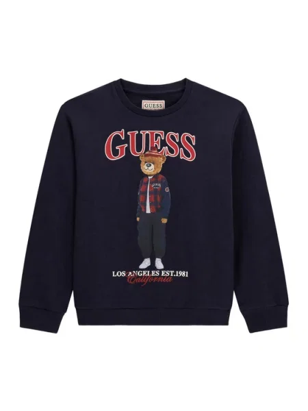 Guess Bluza granatowy