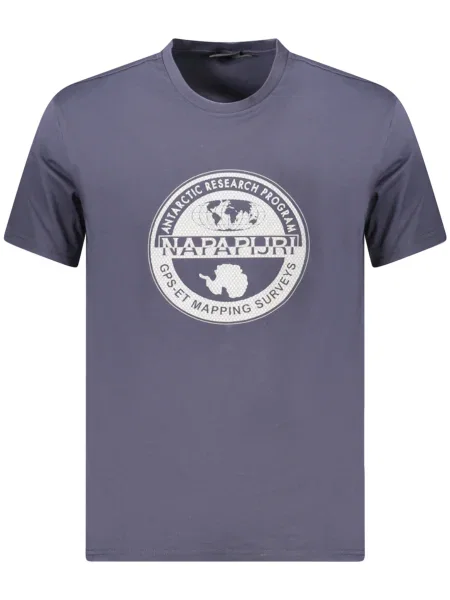 Tricou Napapijri scurt albastru