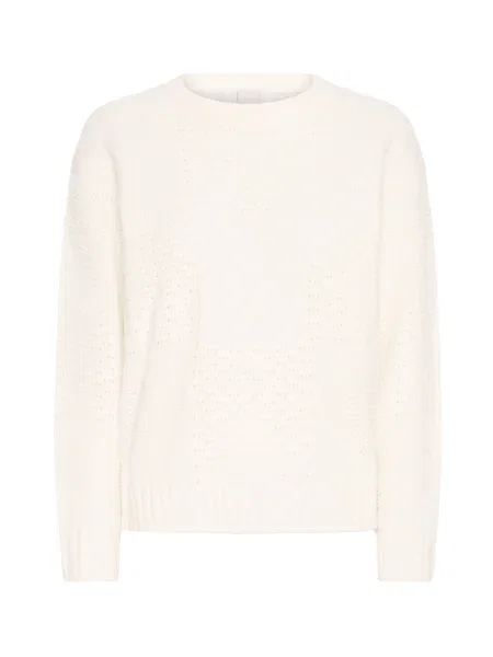 ICHI Pulover AGNETE deschis bej