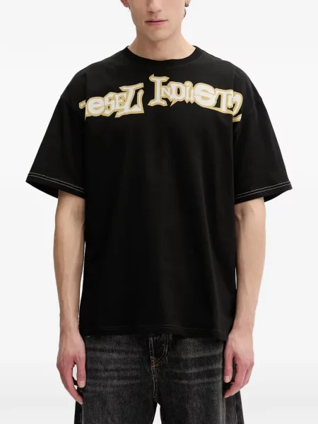 Tricou Diesel cu imagine negru