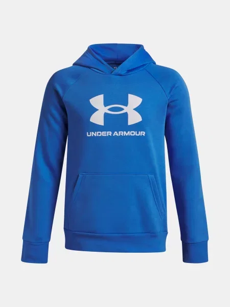 Gyerek kapucnis melegítő felső Under Armour fehér