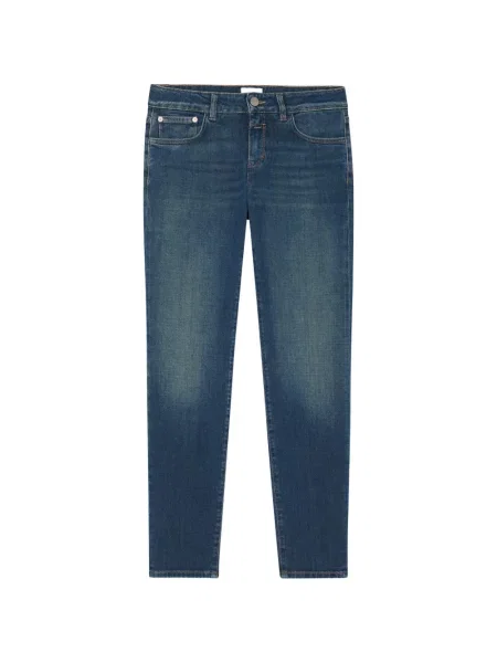 Blugi skinny Closed Baker skinny fit albastru