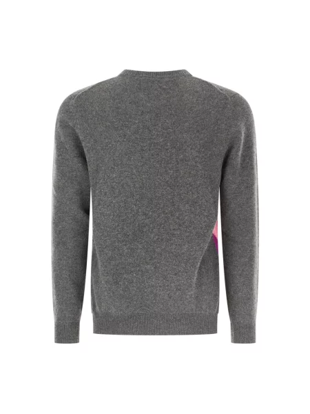 Sweter Ballantyne szary