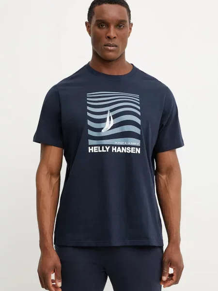 Helly Hansen kratka majica SHORELINE modra