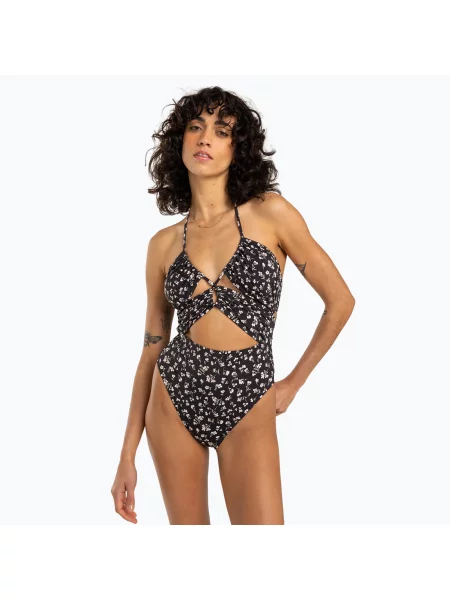 Jednodílné plavky Billabong Shadow Tropic multicolor černé