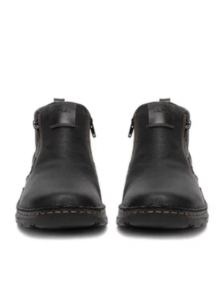 Kotníková obuv Rieker černá