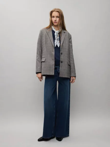 Bluza z Teen L MANGO TEEN granatowy