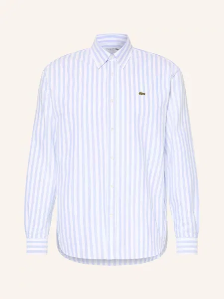 Lacoste Oxfordská Košile Typu Regular Fit tmavě modrá bílá