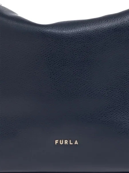 Geanta de piele Furla din piele albastru