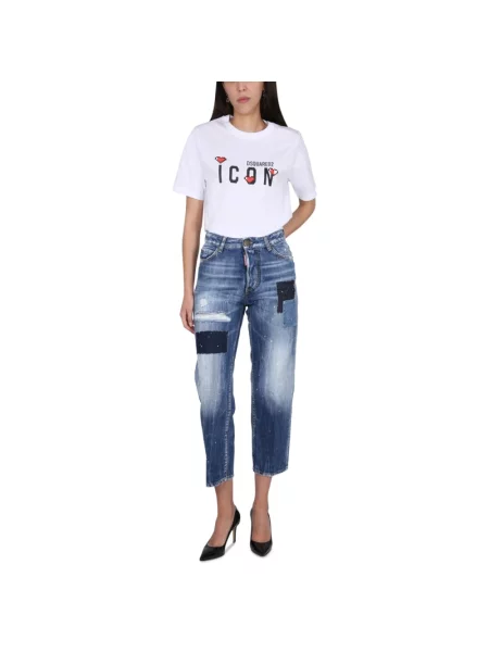 Jeansy Dsquared2 niebieskie