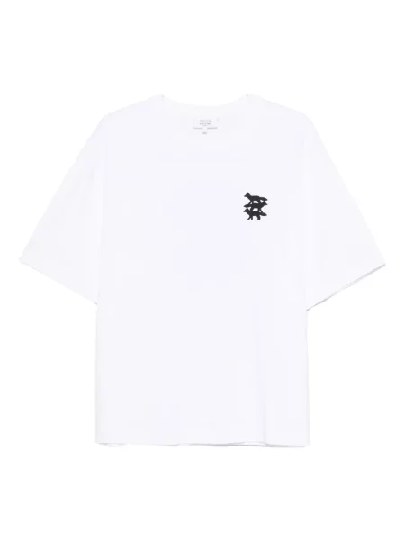 Tričko Maison Kitsuné s potiskem bílé